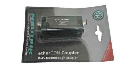 Neutrik Ethercon Cat 5/6 Coupler NE8FF Compatible w/all RJ45's - FAST FREE SHIP - 第 1/2 張圖片