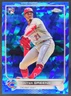 2022 Topps Chrome Sapphire Hunter Greene #549 RC Cincinnati Reds HD2