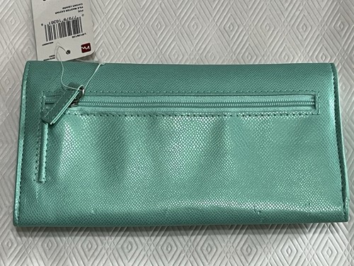 Cartera organizadora Mundi File Master cuero sintético menta - Imagen 5 de 5