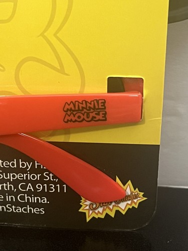 Disney Minnie Mouse Sunglasses Minnie Shades Sun Staches 100% UV Protection - Picture 5 of 7