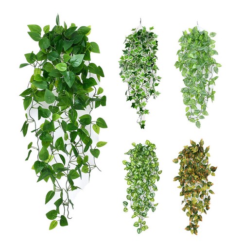 Artificial Ivy Leaf Plants Fake Hanging Garland Plants Vine Home Decor US - Picture 4 of 28