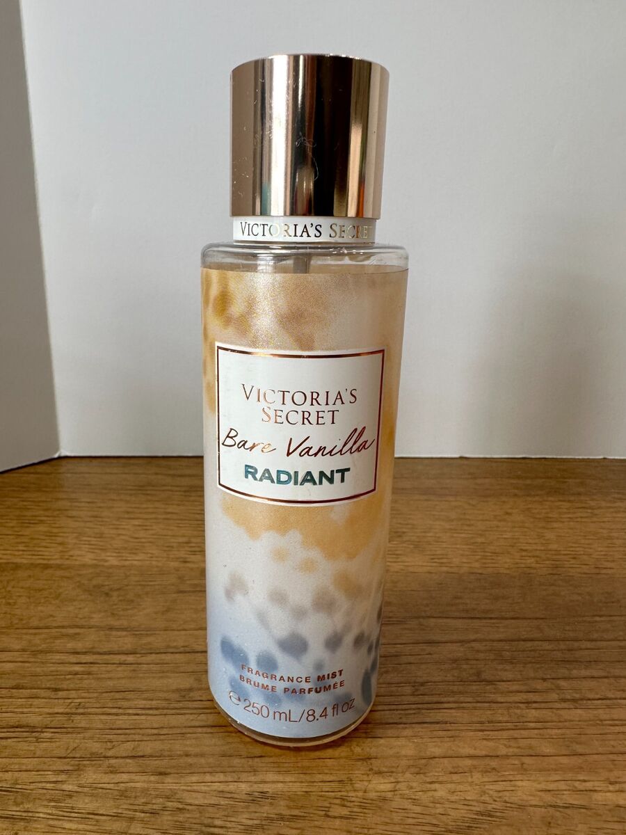 Victoria s Secret BARE VANILLA RADIANT Limited Edition Spray Mist 8.4 oz New eBay