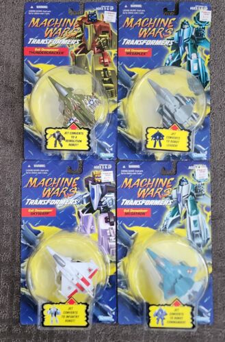 TRANSFORMERS MACHINE WARS SET MEGATRON SKYWARP THUNDERCRACKER MEGAPLEX NIB MOC - Picture 2 of 7