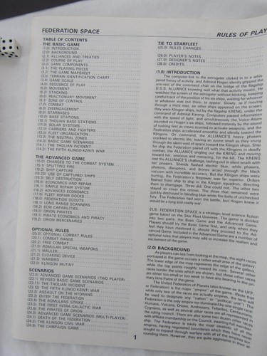 Federation Space : A Task Force game board game - Picture 7 of 10