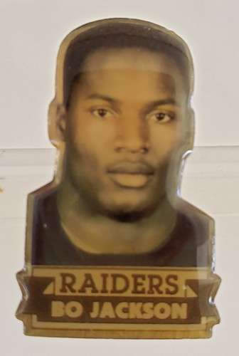 NFL LOS ANGELES RAIDERS BO JACKSON 1990 COLLECTOR PIN-FREE SHIPPING - Picture 1 of 5