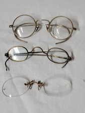 Three Pairs Of Antique Eyeglasses