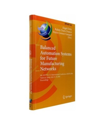 Balanced Automation Systems for Future Manufacturing Networks: 9th IFIP WG 5.5 I