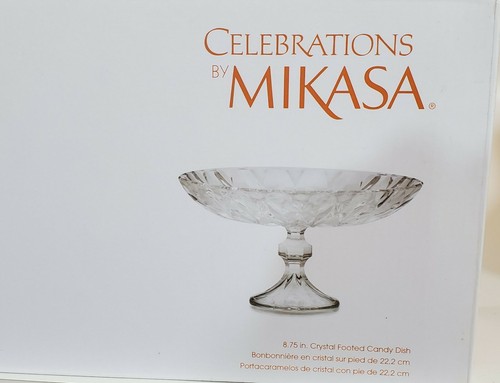 Süßigkeitenschale mit Kristallfüßen von Mikasa - Bild 3 von 6