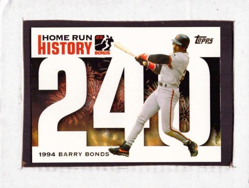 Historia de jonrones Topps Barry Bonds 2005-2006 - Termina tu conjunto - Tú eliges - Imagen 96 de 247