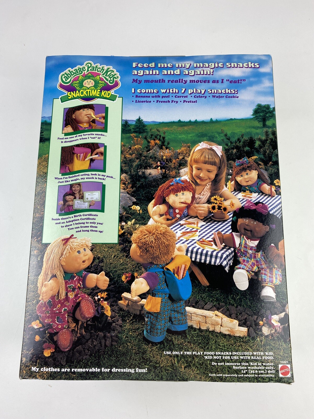 cabbage patch doll that eats french fries