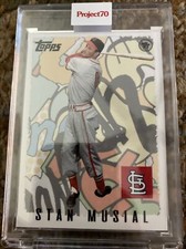 STAN MUSIAL - MLB HOF - 2021 TOPPS PROJECT 70 CARD # 50 - PR 2600 - TOY TOKYO