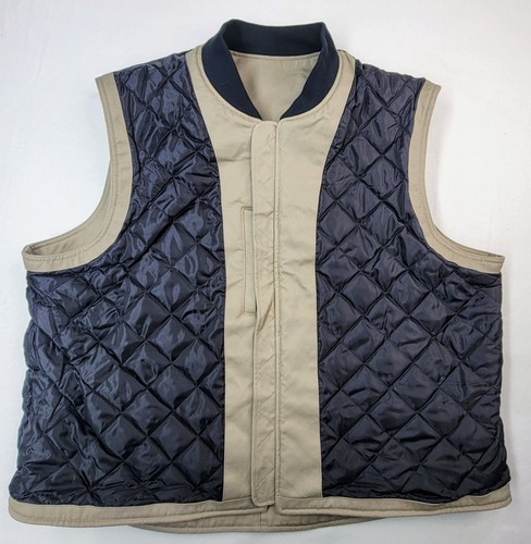 Duluth Trading 40 Grit Vest Mens 2XL Canvas Insulated Quilt Lined Limited Use - Picture 7 of 8