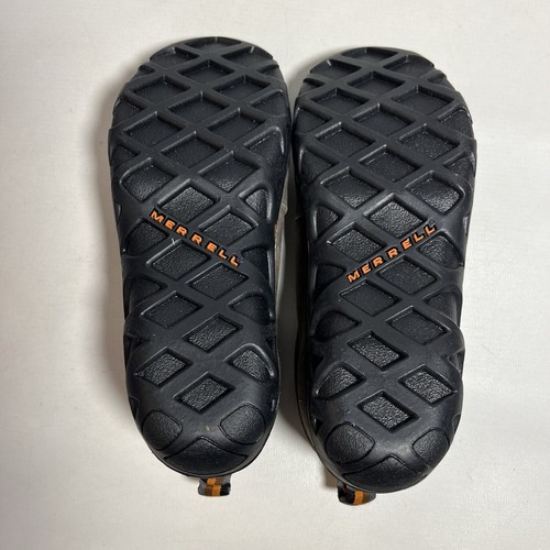 Zapatos Mocasines Merrell Jungle Moc Gunsmoke Niños Talla 13M Cuero Marrón Sin Cordones - Imagen 6 de 8