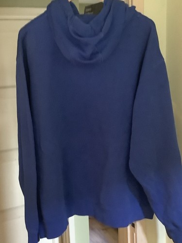 NIKE AIR HOODIE SWEATSHIRT XXL 2XL GOOD CONDITION AUTHENTIC Vintage Blue - Picture 7 of 9