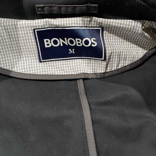 Herren Bonobos Navy Blau Mantel Jacke Medium - Bild 6 von 9
