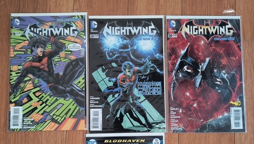 Lotto 4 numeri vari DC Comics Nightwing - Foto 2 di 3