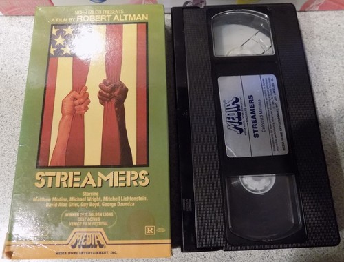 Streamers - VHS - Matthew Modine - Michael Wright - David Alan Grier - Picture 3 of 3