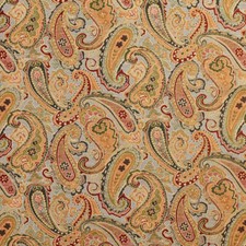 Flores Heather Paisley Tapestry Woven Pattern Upholstery Fabric by the Yard