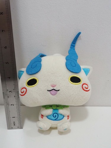 Muñeca de peluche Yokai Watch Komasan Banpresto UFO 2015 Japón - Imagen 2 de 7