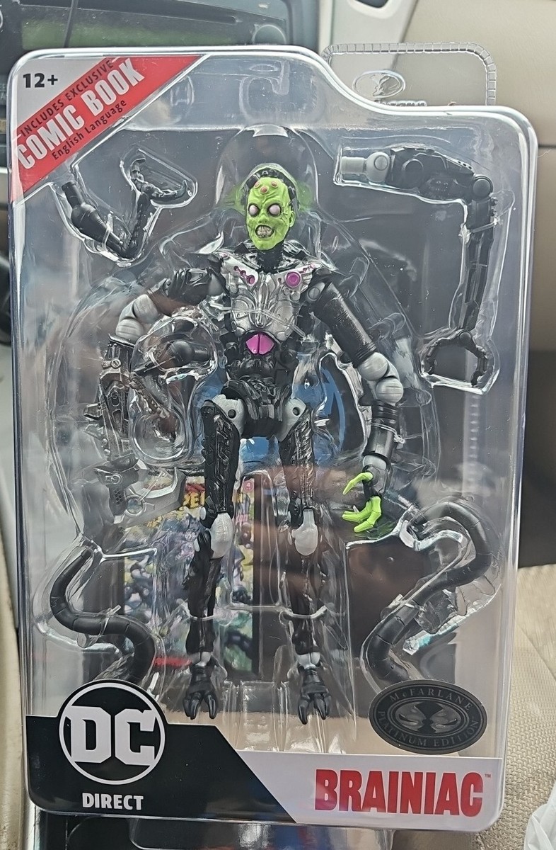 McFarlane Toys DC Direct Brainiac Platinum Edition Figure with