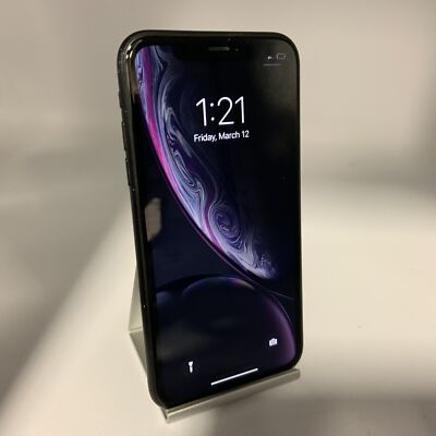 Apple iPhone XR 128GB Black AT&T Very Good Condition | eBay