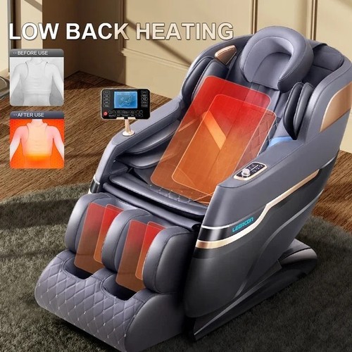 Luxury Full Body 4D Zero Gravity Massage Chair Heating Head Foot 180° Bluetooth - Picture 6 of 24