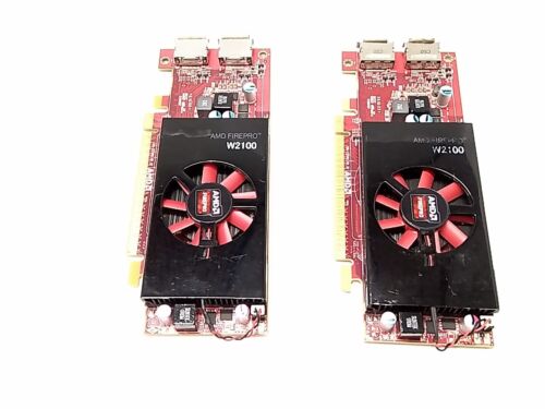 AMD FirePro W2100 2GB DDR3 Graphics Card Low Profile - 2x DisplayPort - Picture 3 of 3