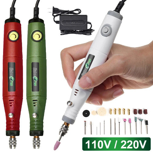 110V/220V Variable Speed Engraving Pen Drill Dremel Grinder Rotary Power Tools