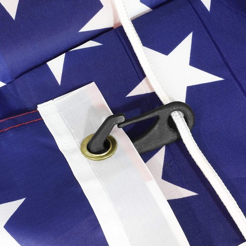 Anley 4 PCS Heavy Duty Flagpole Snap Hook Clips - Flag Pole Attachment Accessory - Picture 7 of 7