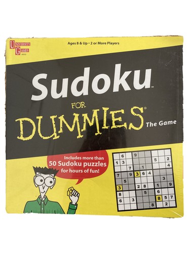 Sudoku for Dummies The Game Includes More Than 50 Sudoku Puzzles New - Free Ship - Picture 1 of 2