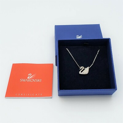 SWAROVSKI Crystal Swan Pendant Necklace 1802295
