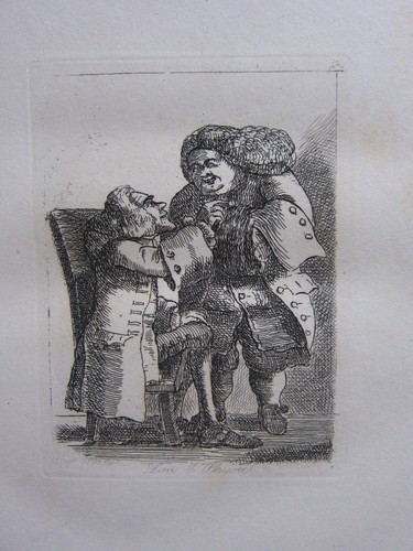 c1775 ANTIQUE PRINT ~ LAW & PHYSICAL ~ ETCHED & DRAWN FRANCIS GROSE