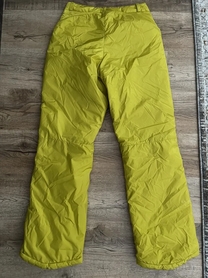 Pantalones de snowboard Salomon Advanced Skin de nailon dorados para mujer talla M Foto 2 de 4