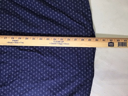 Faherty Men Navy Blue Geometric Print Short Sleeve Button Up Casual Shirt Sz XL - Picture 14 of 16