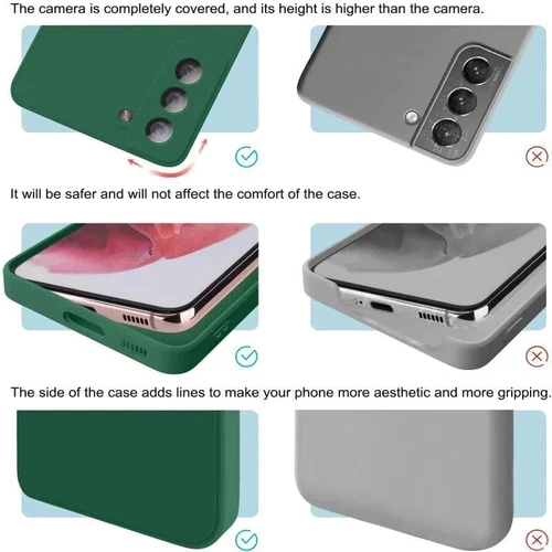 Neu Flüssig Silikon Hülle für Samsung Galaxy S20 S21 S22 S23 S24 S25 Note10 20 - Bild 15 von 32