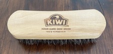 Kiwi Honor Guard Shine Shoe Brush 100 Horse Hair
