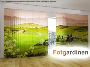 Fotogardinen /"Weihnachten/" Vorhang mit Motiv Fotovorhang 3D Fotodruck auf Maß