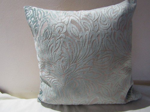 Designers Guild by Christian Lacroix Fabric Louisette Duck egg Cushion Cover - Picture 7 of 8