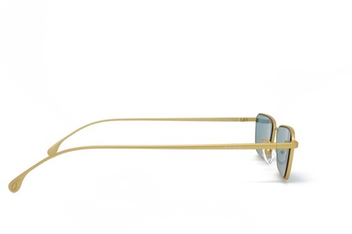 Paul Smith ASKEW 009 V1 04 New Authentic Slim Sunglasses 56-15-145 Gold - Picture 3 of 5