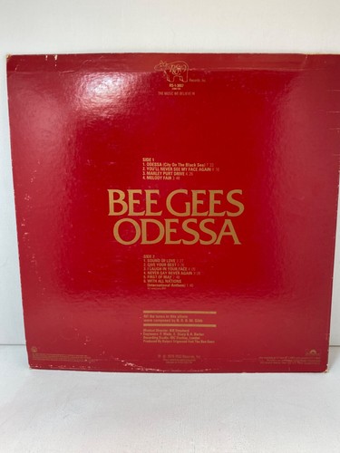 Bee Gees 'Odessa' Vinyl LP - 1976 RSO Records RS-1-3007 - UNTESTED - Picture 4 of 6