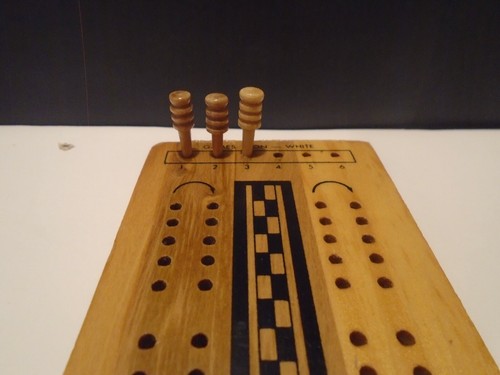 Vintage Are-Jay Game Cribbage Board No. 101 Made in U.S.A. - Picture 2 of 10