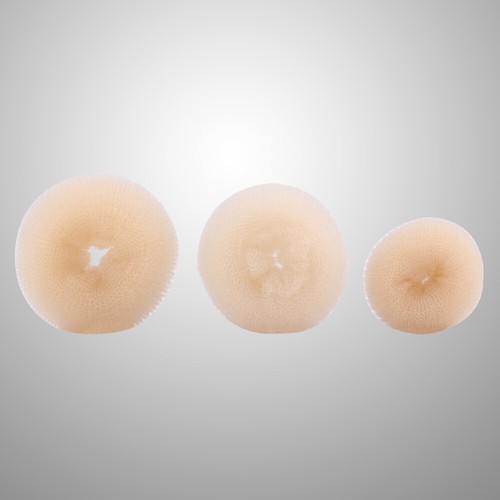 3 Pcs Diy Hair Donut Large Bun Maker 1 Medium Sponge Bun Maker - Picture 4 of 12