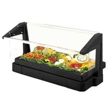 Cambro BBR720 6 Ft Food Bar Portable Buffet 5 Pan w/ Sneeze Guard NSF