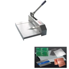 12.6" Pad Printing Metal Plate Cutting Machine PC Board Cutter Max Thickness 2mm