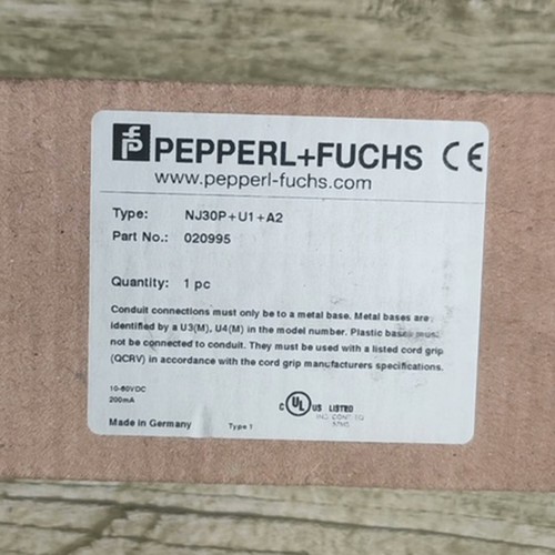 For Pepperl+Fuchs NJ30P+U1+A2 New Proximity Inductive Sensor Switch - Picture 2 of 2