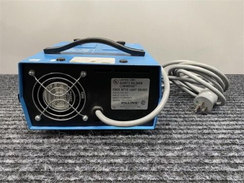 Iluminador halógeno de cuarzo Pilling fuente de luz de fibra óptica 52-1281 - Imagen 6 de 8