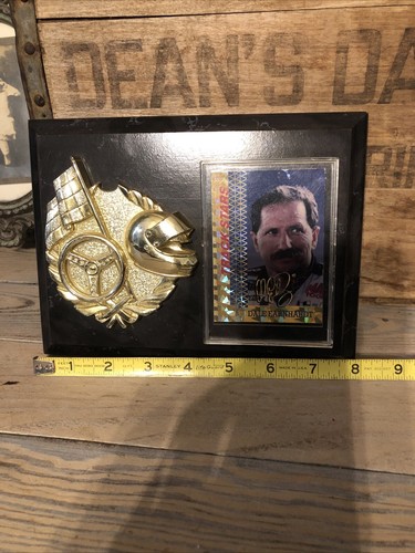 Targa carta NASCAR campione promozionale Dale Earnhardt Sr. Track Stars - Foto 7 di 8