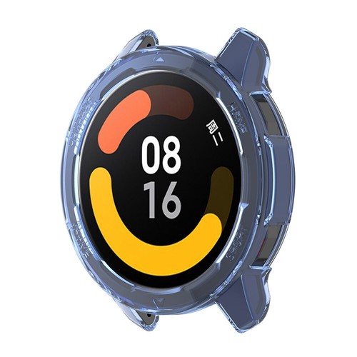 TPU Transparent Cover Case for Watch S1 Active/Watch Color 2 (Blue) - Zdjęcie 9 z 11