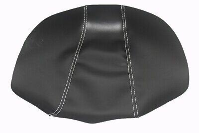 Fits 15-19 Nissan Maxima Vinyl Center Console Lid Armrest Cover w/White Stitch