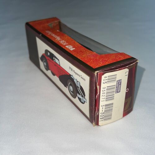 Matchbox MODELS OF YESTERYEAR RED 1938 HISPANO SUIZA 1:48 Scale In original box - Picture 6 of 9
